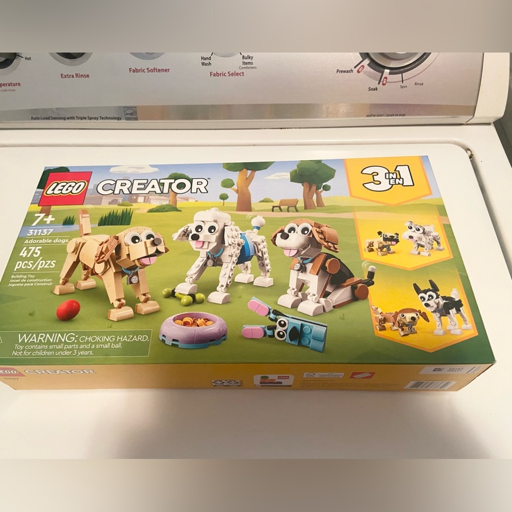 Lego Creator 3 in 1 Adorable Dogs NWT